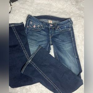 true religion low rise jeans